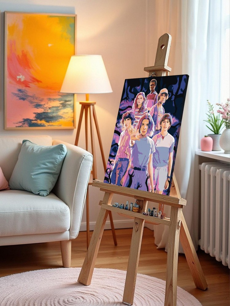 Картина по номерам «Очень странные дела: Постер» — картинка 10