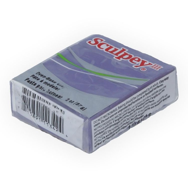 Полимерная глина Sculpey III, цвет: 355 сливовый, 42 г — картинка 2