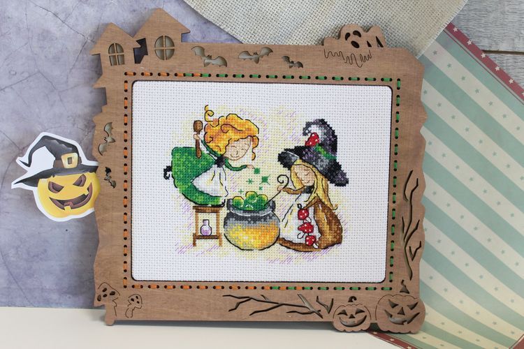 Рамка горизонтальная средняя тонированная «Хэллоуин» — картинка 3