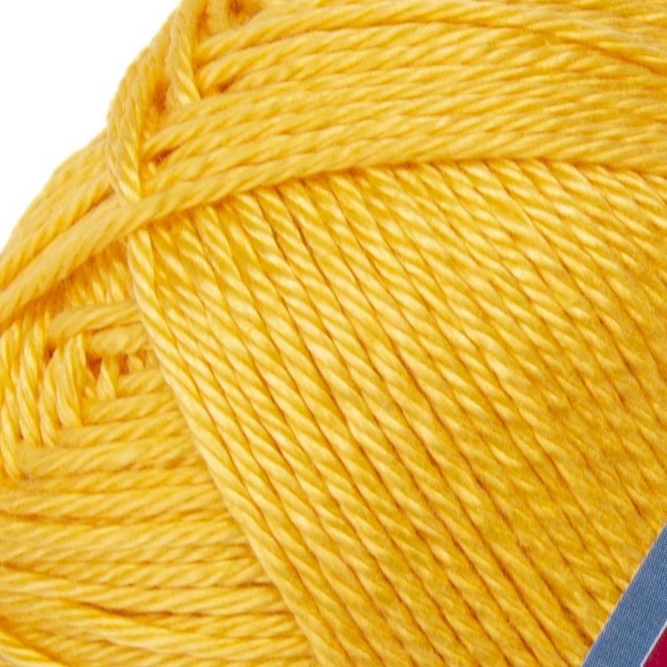 Пряжа YarnArt Luxor (Луксор гиза коттон) (1204), канарейка, 10 шт. по 50 г — картинка 2