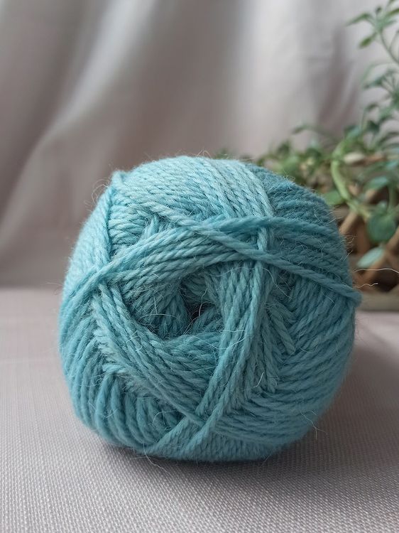 Пряжа Камтекс Аргентинская шерсть (014), светло-голубой, 5 шт. по 100 г — картинка 4