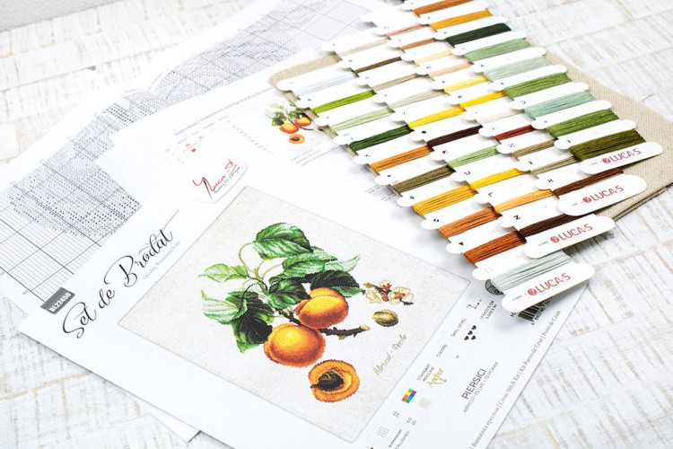 Набор для вышивания «Персики» — картинка 7