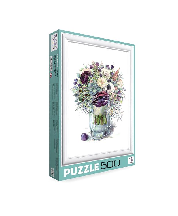 Пазлы «Букет с анемонами» — картинка 2