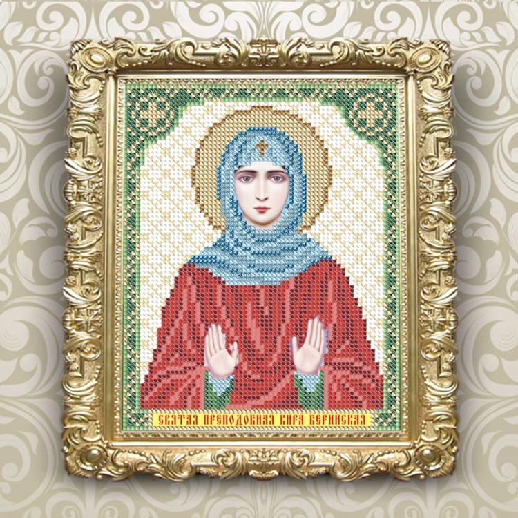 Рисунок на ткани «Святая Преподобная Кира Берийская» — картинка 3