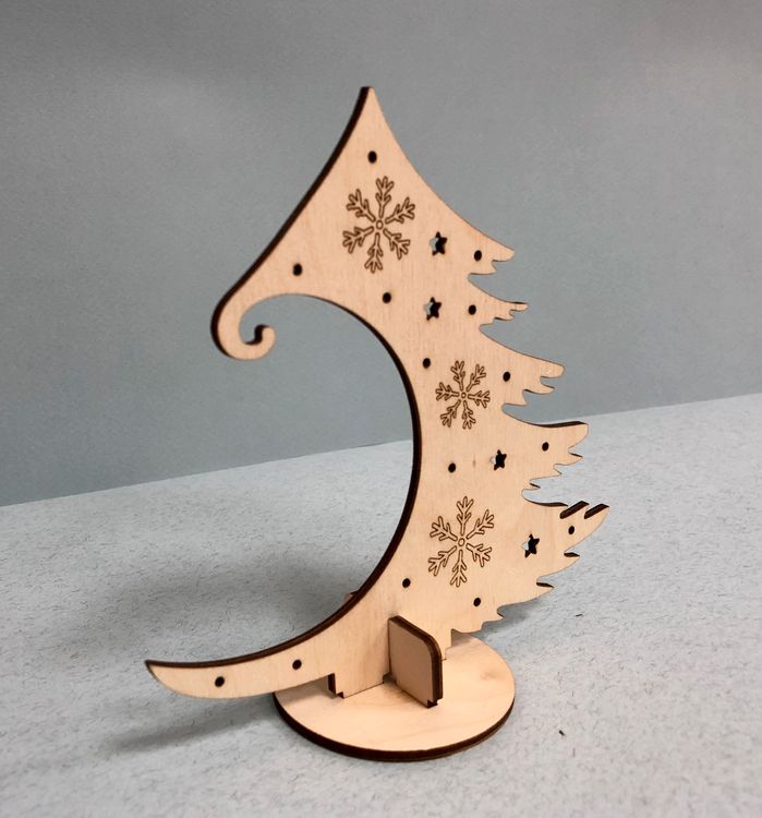 Набор деревянный для творчества «Новогодняя Елочка», Lemmo — картинка 3