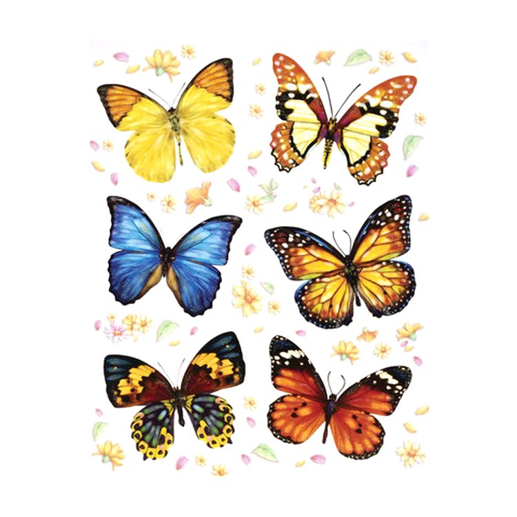 Украшение для окон и стекла «Бабочки 3» — картинка 2