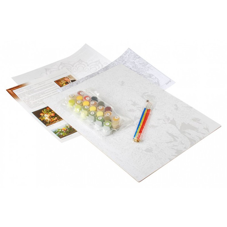 Картина по номерам «Отражения солнца» — картинка 2