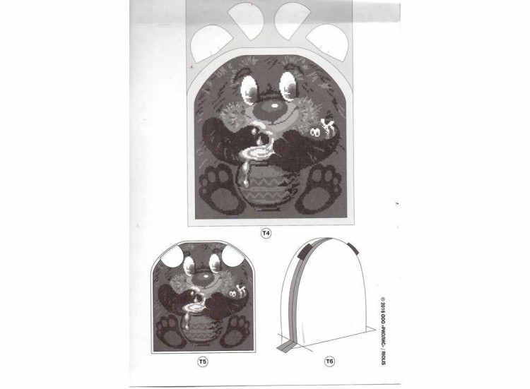 Набор для вышивания «Подушка. Медвежонок» — картинка 7