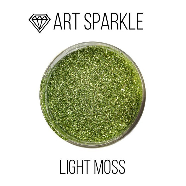 Глиттер мелкий Light Moss, 50 г, Craftsmen.store