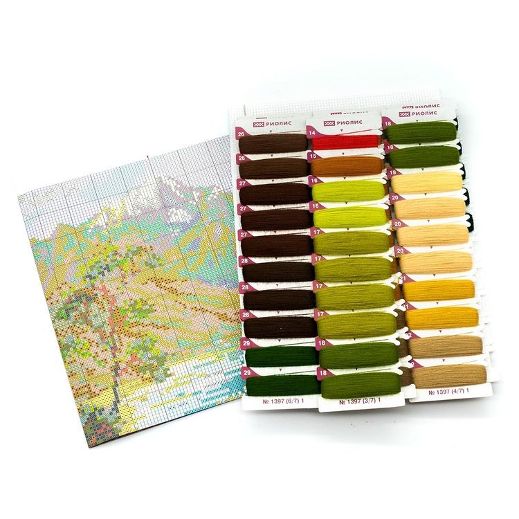 Набор для вышивания «Горное озеро» — картинка 4