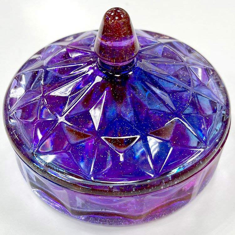 Силиконовый молд - Шкатулка №8, d13,5 см — картинка 2