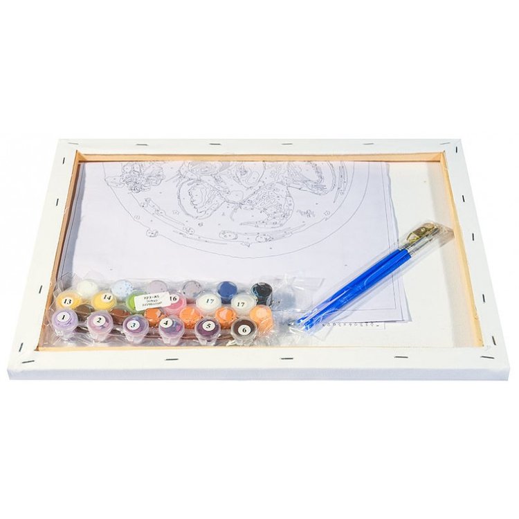 Картина по номерам «Волшебник» — картинка 3