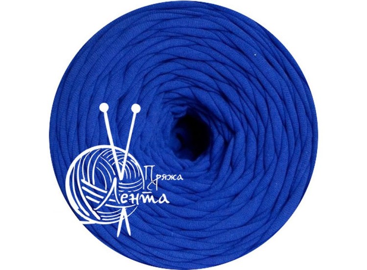 Пряжа Лента (синий) 330-380 г — картинка 2