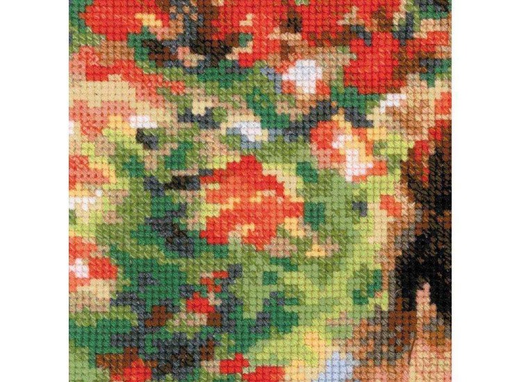 Набор для вышивания «Мадам Моне за вышивкой» по мотивам картины Клода Моне — картинка 2