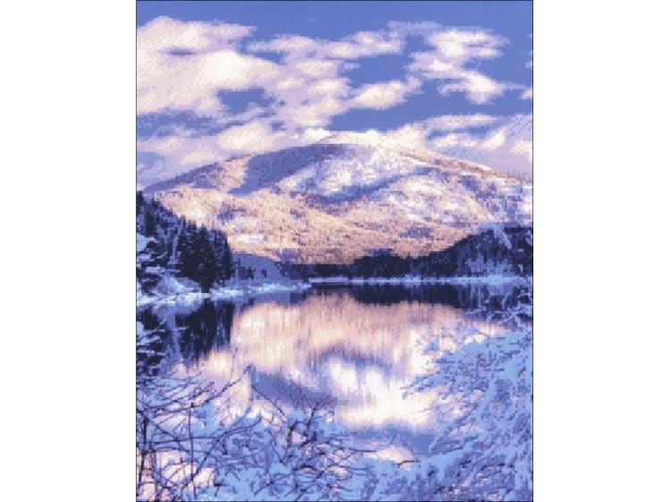 Алмазная вышивка «Заснеженные просторы» — картинка 2