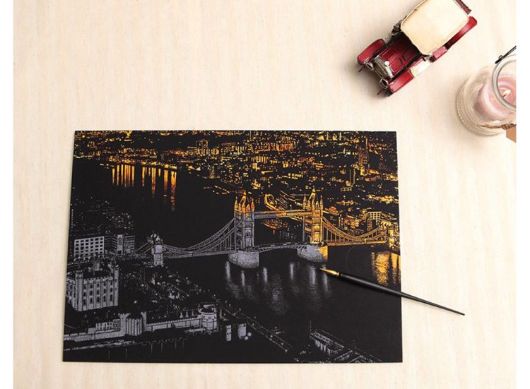 Скретч-набор «Лондон» — картинка 6