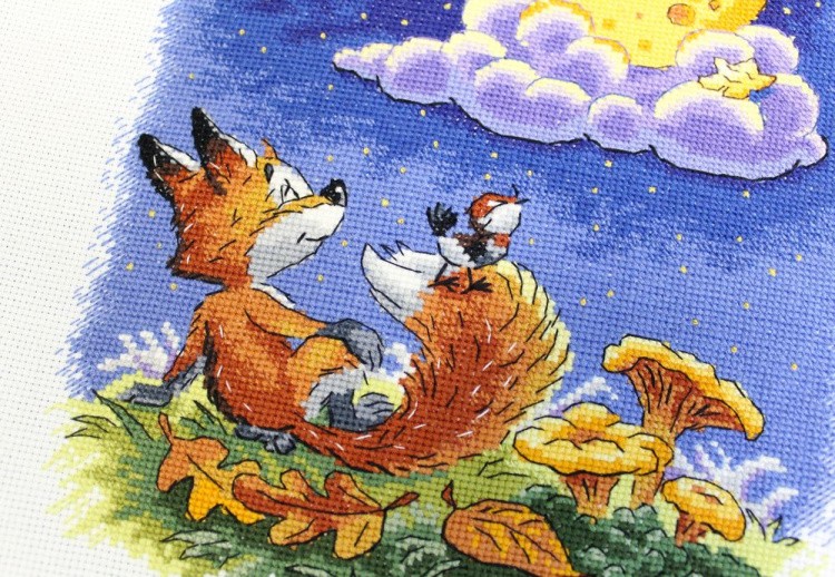 Набор для вышивания «Ночные беседы» — картинка 3