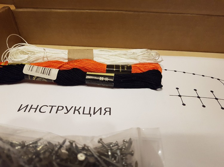 Набор для творчества STRING ART «Мяч для рэгби» — картинка 4