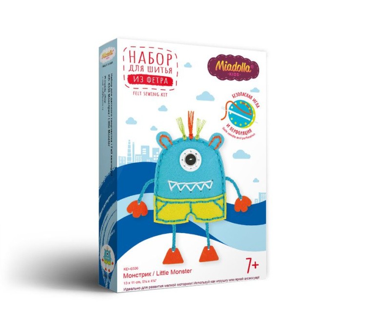 Набор для шитья «Монстрик» — картинка 4