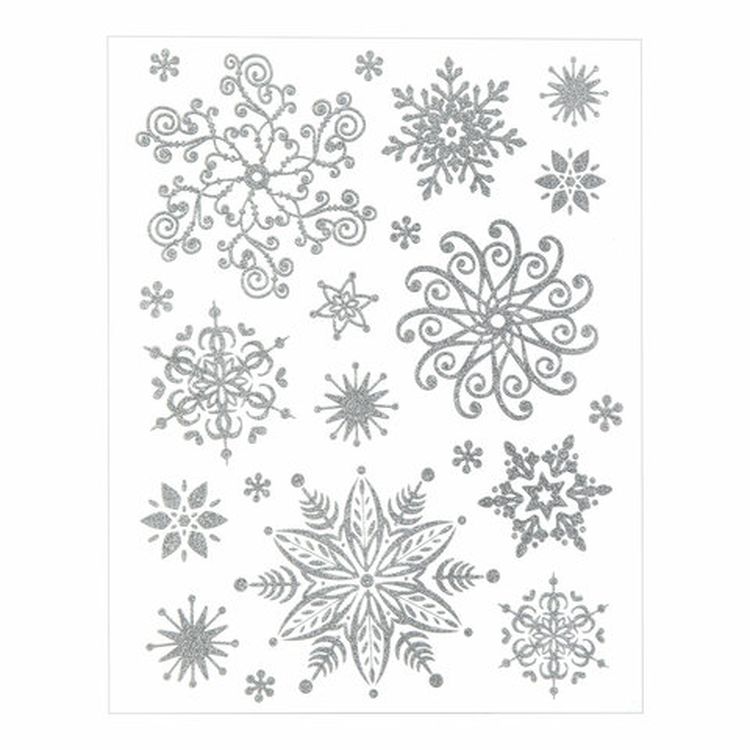 Украшение для окон и стекла «Снежинки объемные 1» — картинка 2