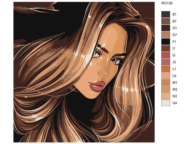 Картина по номерам «Луара» — картинка 2