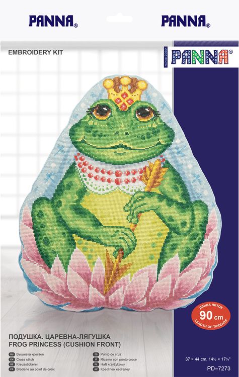 Набор для вышивания «Подушка. Царевна-лягушка» — картинка 4