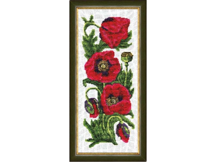Набор для вышивания «Маки» — картинка 2