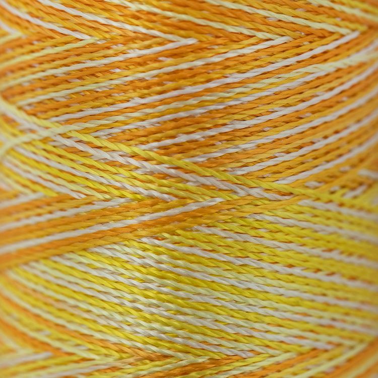Нитки для вышивания Gamma, цвет: мультиколор/Set 6 желтые, 5000 ярд