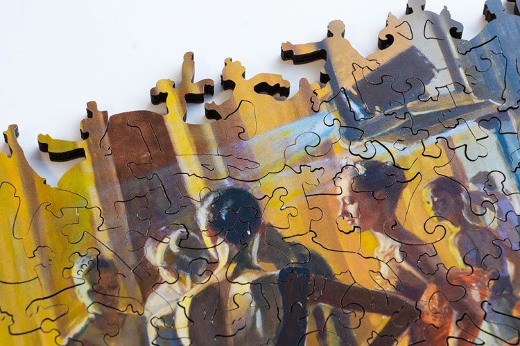 Деревянные пазлы DAVICI «За сценой» — картинка 4