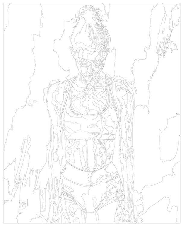 Картина по номерам «Гимнастика: девушка гимнастка арт 40x50» — картинка 3