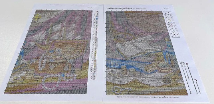 Набор для вышивания «Морские сокровища» — картинка 5