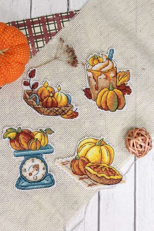 Набор для вышивания «Тыквенное ассорти №1» — картинка 2