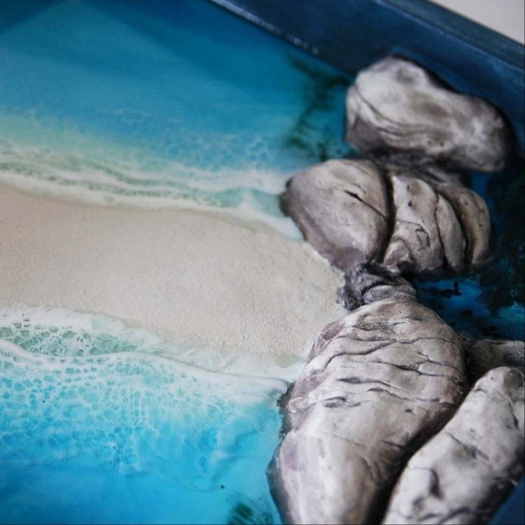 Паста для объемных работ Smooth Stone, ResinArt — картинка 3