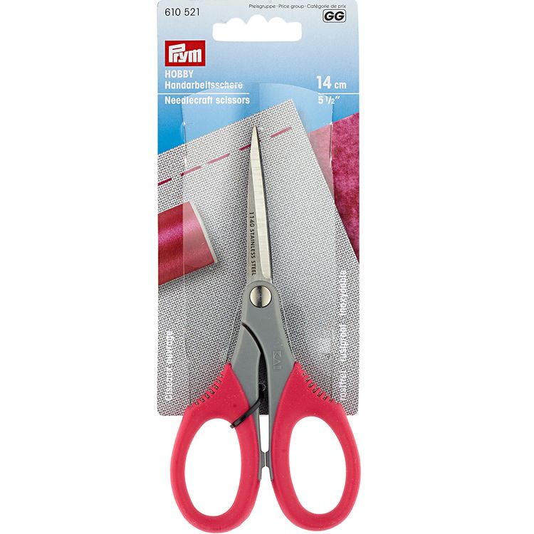 Ножницы «Hobby» для рукоделия, 140 мм, Prym — картинка 3