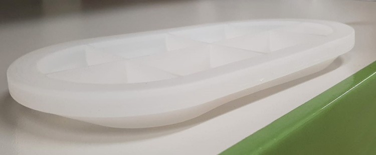 Силиконовый молд Epoxy Master блюдце овал, 20х10 см — картинка 3