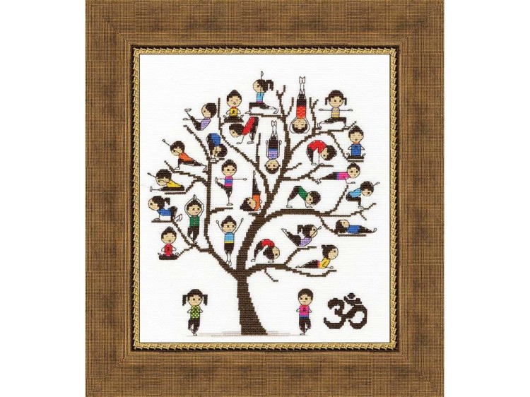 Набор для вышивания «Урок йоги» — картинка 2