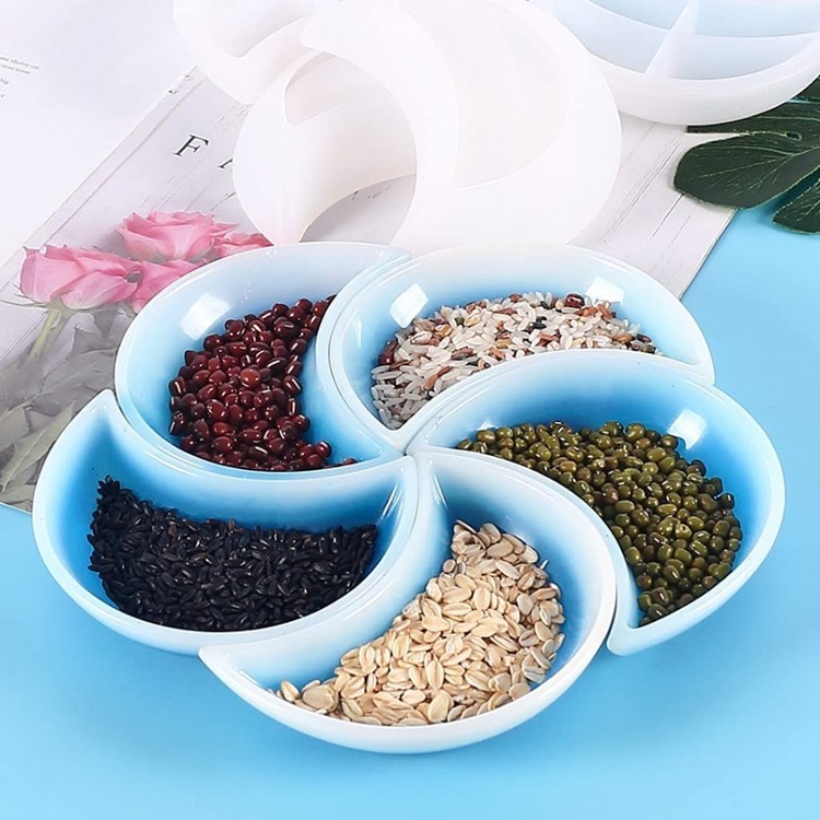 Силиконовый молд - Блюдо Луна, 11,7х7см — картинка 6