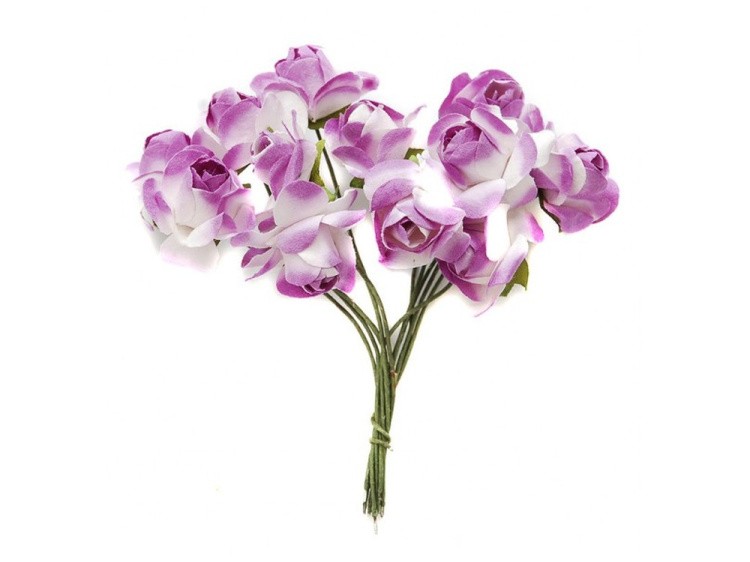 Набор цветов «Гардения светло-фиолетовая»