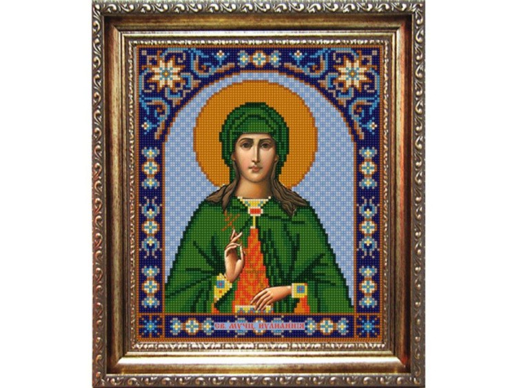 Рисунок на ткани «Св.Иулиания»