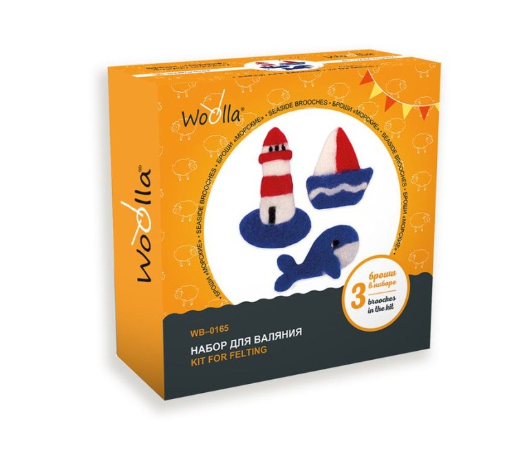 Набор для валяния «Морские» — картинка 3