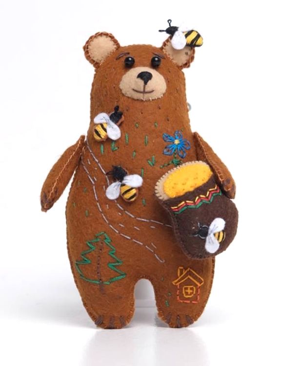 Набор для шитья «Медовый Мишка» — картинка 2