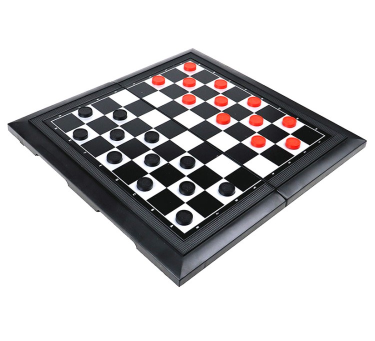 Игра настольная 4 в 1. Шахматы, шашки, нарды, карты — картинка 3