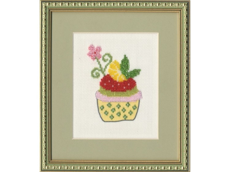 Набор вышивки бисером «Лимонный десерт» — картинка 2