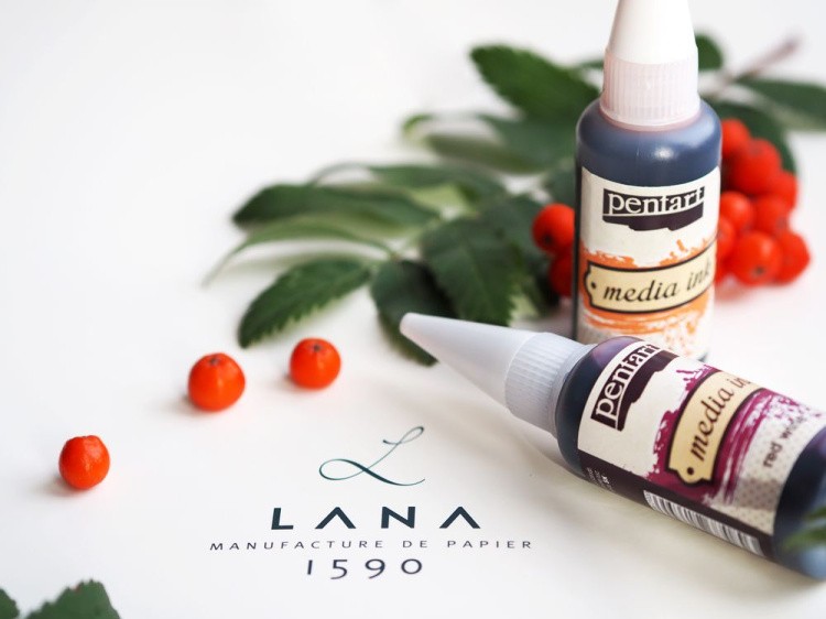 Алкогольные чернила лиловые (Lilac) 20 мл, Pentart — картинка 3