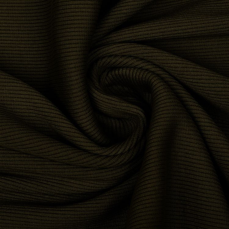 Ткань трикотаж Кашкорсе с лайкрой, 3 м x 120 см, 350 г/м², цвет: черный, TBY