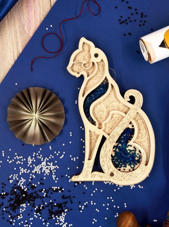 Органайзер для бисера с крышкой «Кошка» — картинка 3