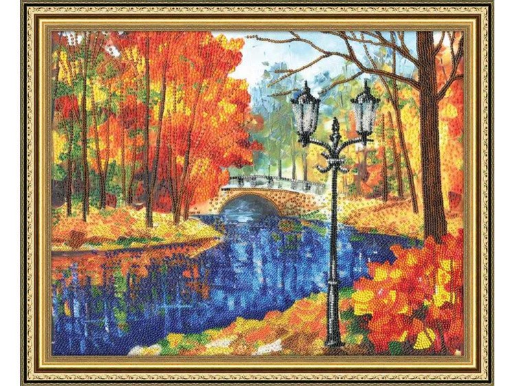 Набор вышивки бисером «Вальс осени» — картинка 2