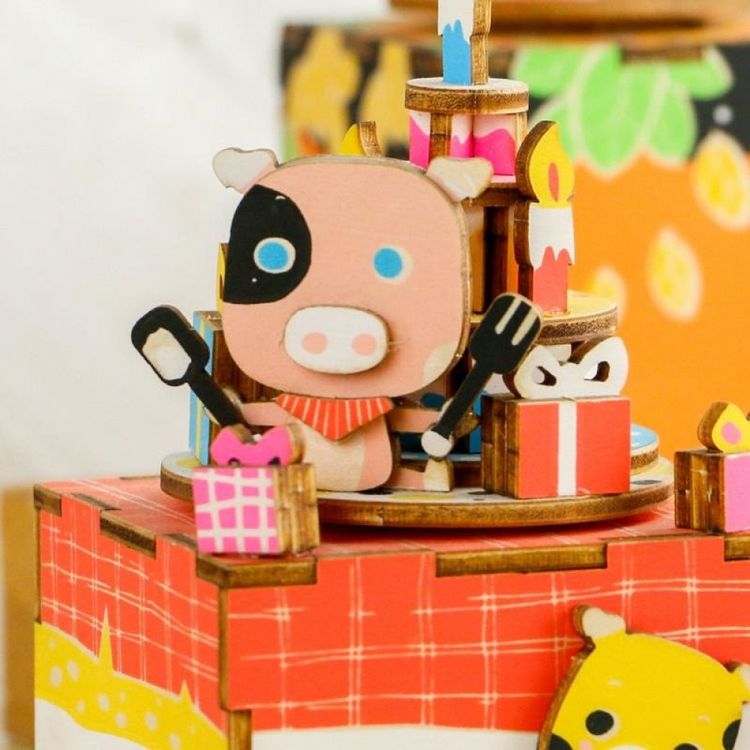 Конструктор из дерева «Сладкоежка», Robotime — картинка 2