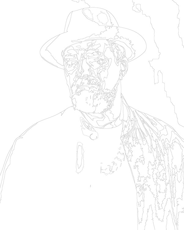 Картина по номерам «Рэпер Баста Василий Вакуленко 10» — картинка 3