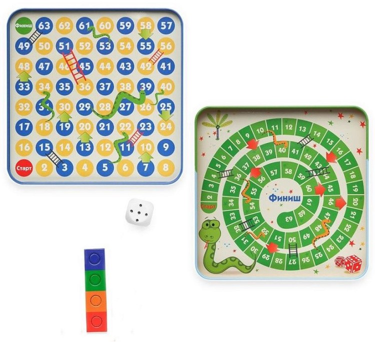 Магнитная игра «Змеи и лестницы» — картинка 3